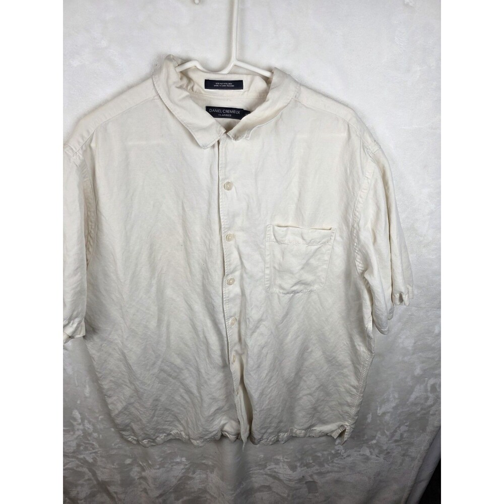 Daniel Cremieux Men's XL Silk & Linen Shirt‎